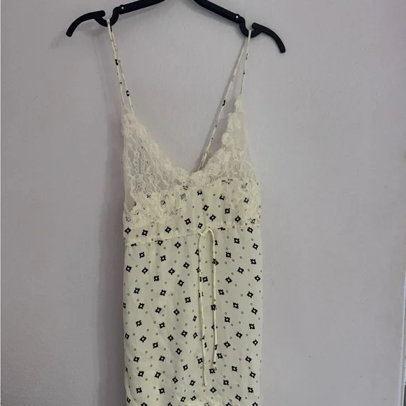 chinese dress ladies Nikita Cream Lace Midi Dress - US 6